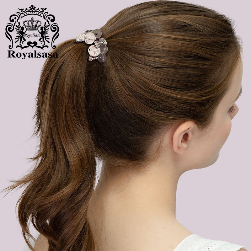 Royal Sasa Coffee Elastic Hair Tie