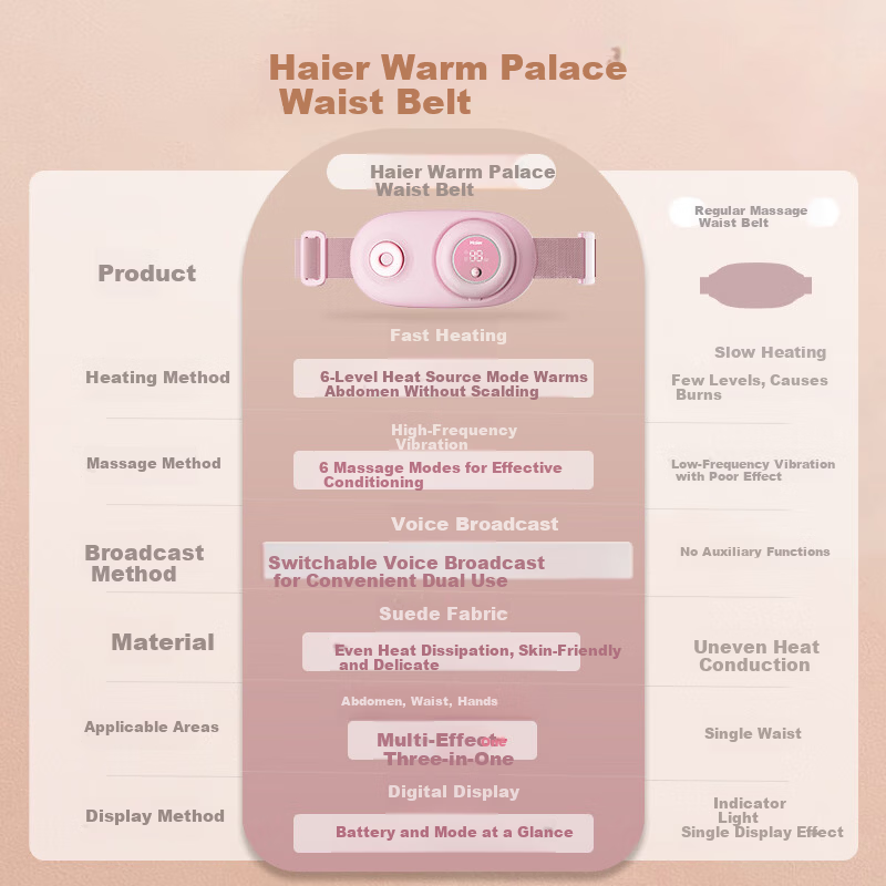 Haier Warm Palace Waist Massager