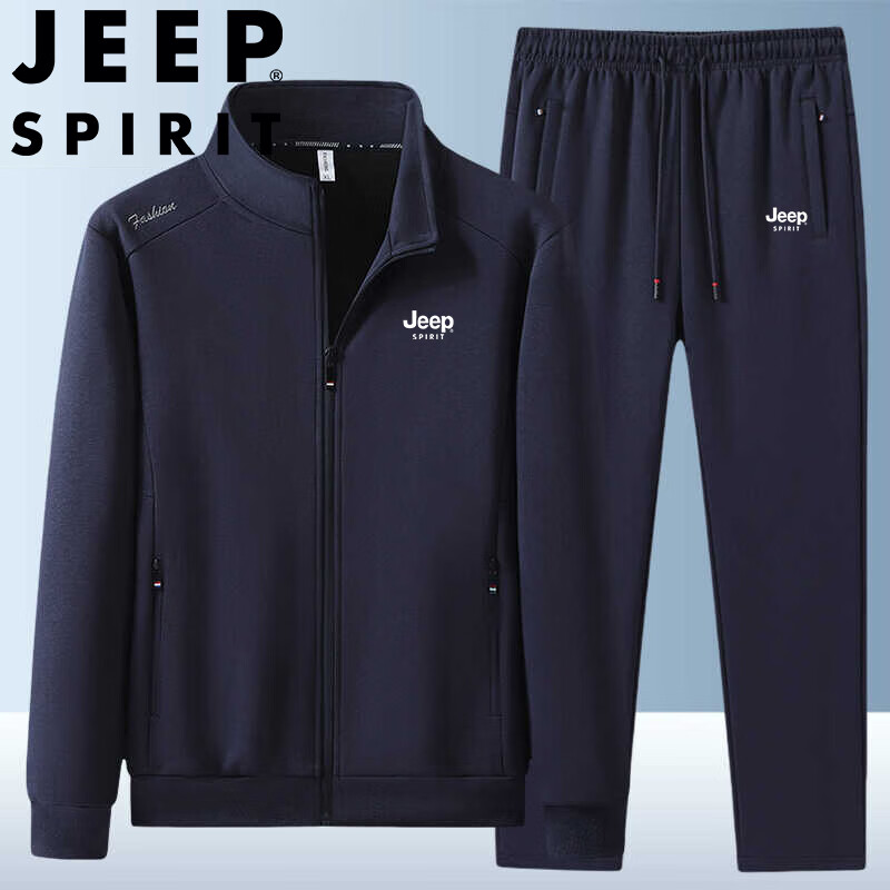 JEEP SPIRIT Men's Casual Sports Suit Set