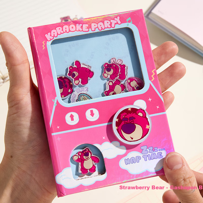 Disney Gacha Notebook - Strawberry Bear