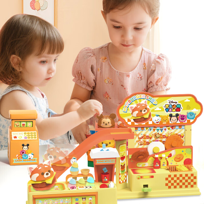 Goldlok Disney Playful Burger Restaurant Toy