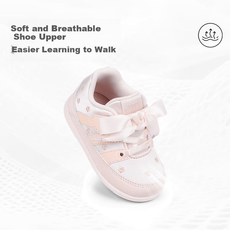 DR·KONG Toddler Pre-Walking Princess Bow Shoes