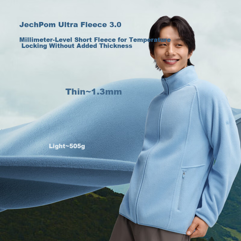 Beneunder Men's Fleece Jacket - Warm Softshell