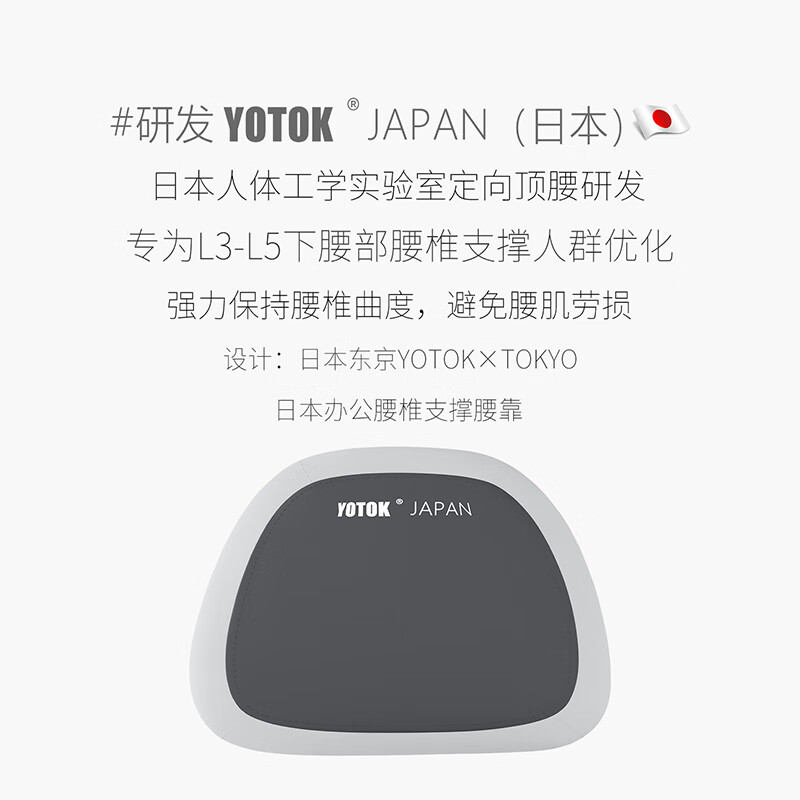 YOTOK Japanese Lumbar Support Cushion