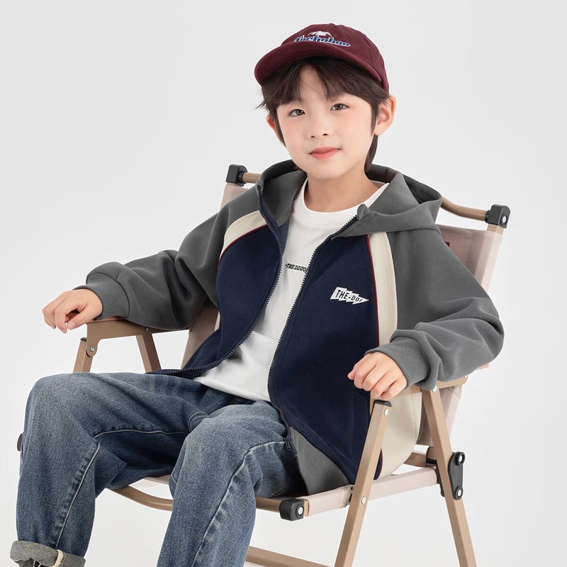 Duoduojia Boys' Knitted Jacket