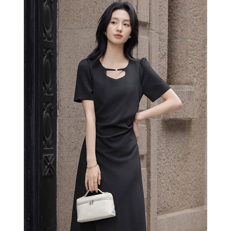 Dme Black Spade Contract Summer Dress