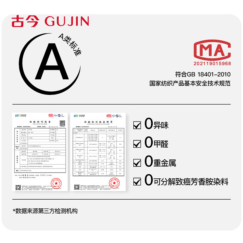 GUJIN High-Waist Cotton Underwear 3-Pack