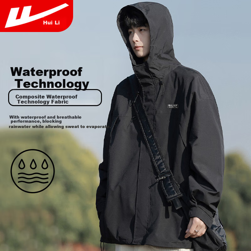 Warrior Jacket - Men's Water-Resistant Windbreaker