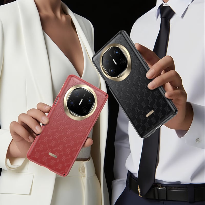 IM-CHEN Full Protection Grid Pattern Case for Huawei Mate X6