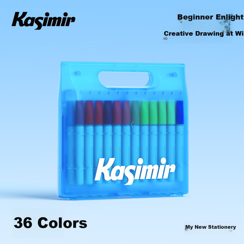 Kasimir Acrylic Markers - 36 Colors for Kids & Artists