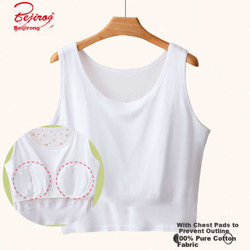 Bejirog Cotton Vest for Elderly Women