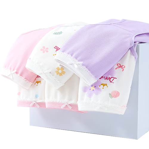 DEESHA Kids Girls Cotton Antibacterial Underwear
