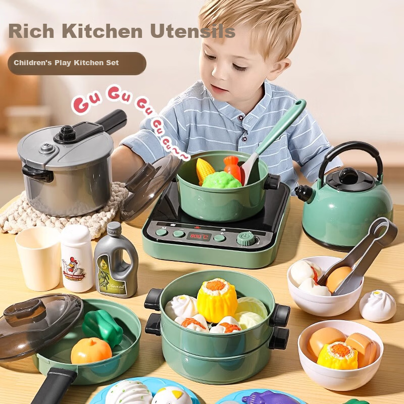 Wanletu Play Kitchen Set for Kids