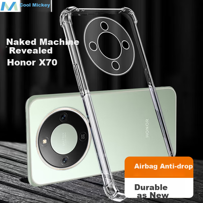 MAIKUQI Shockproof Case for Honor X70 - Full Protection Airbag Design