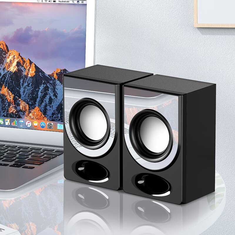 Soaiy 2.0 Active Wooden Speaker