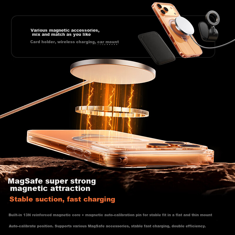 Baseus Soft Edge Magnetic Case for iPhone 17 Pro Max