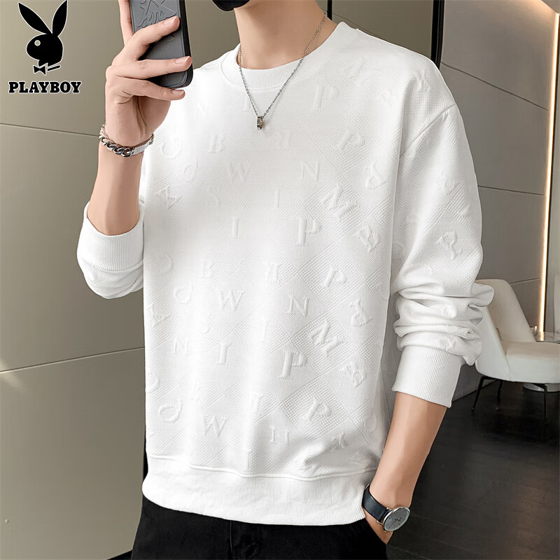 PLAYBOY Men's Long Sleeve T-Shirt