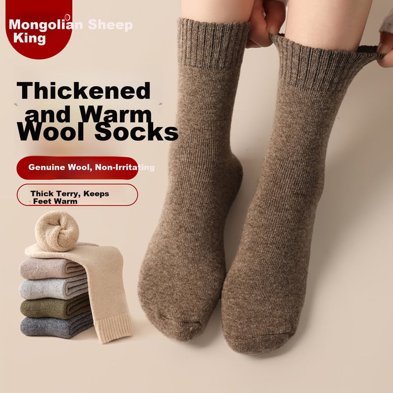 Mengyangwang Wool Thermal Socks