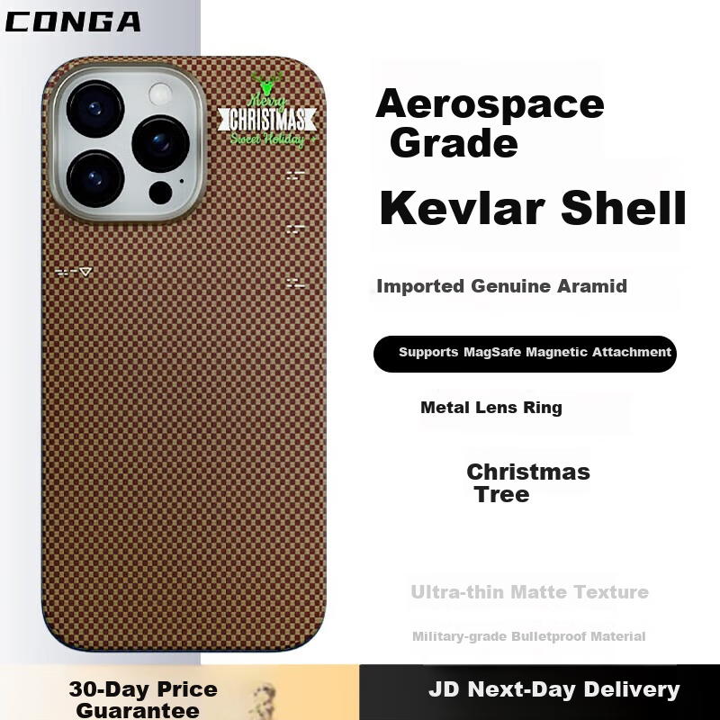 CONGA Alien Whisper Kevlar iPhone 15 Pro Case