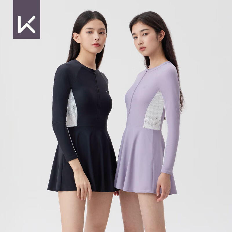 Keep Women's Long-Sleeve One-Piece Swimsuit