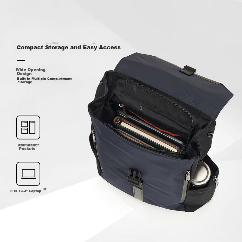 Samsonite NY1 Dark Blue Men's Shoulder Bag