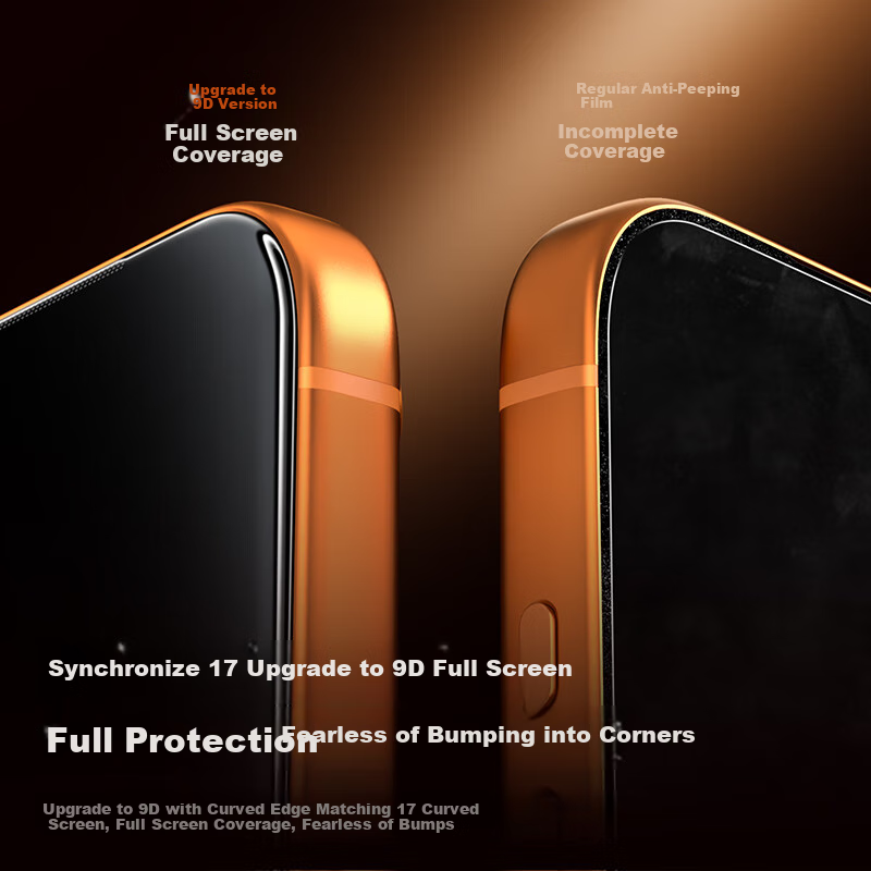PISEN Privacy Screen Protector for iPhone 17 Pro
