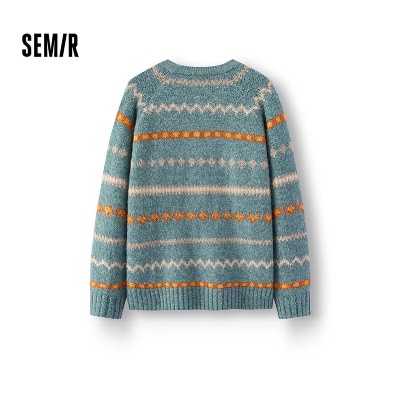Semir Fair Isle Knit Sweater Winter 2025