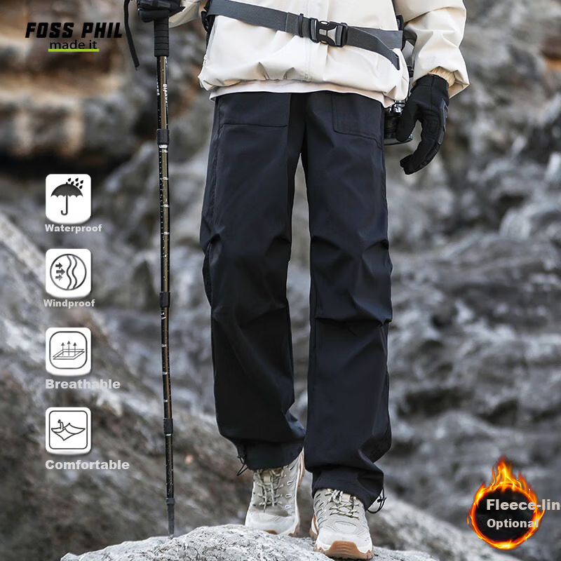 Foss Phil Men's Cargo Pants - Loose Tactical Style