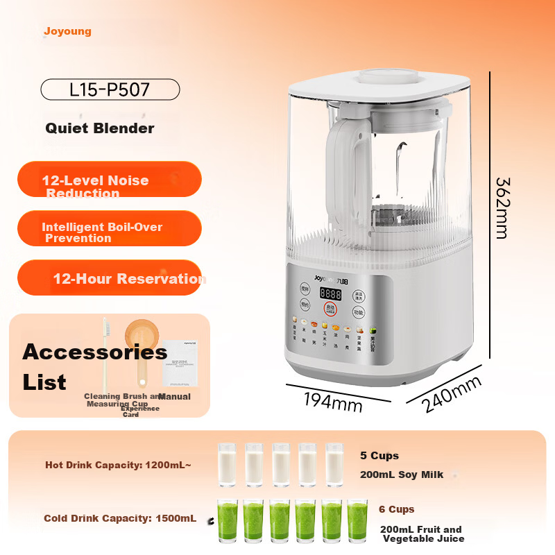 Joyoung P507 High-Speed Blender & Soy Milk Maker