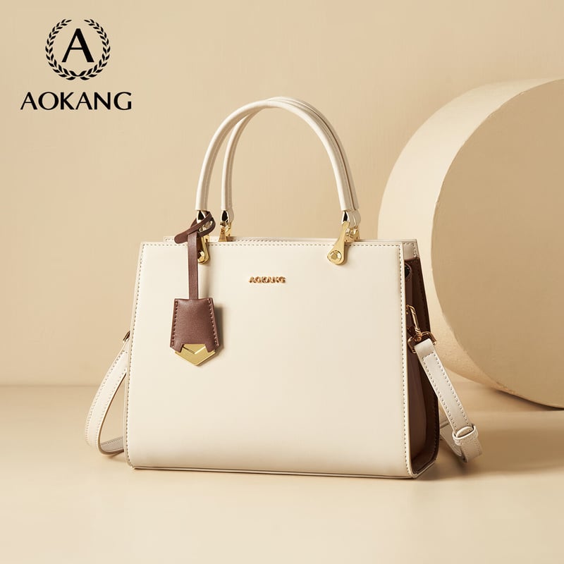 Aokang Women's Cowhide Leather Tote Bag