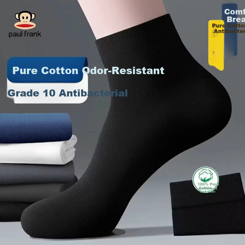 Paul Frank 100% Cotton Men's Mid-Calf Socks