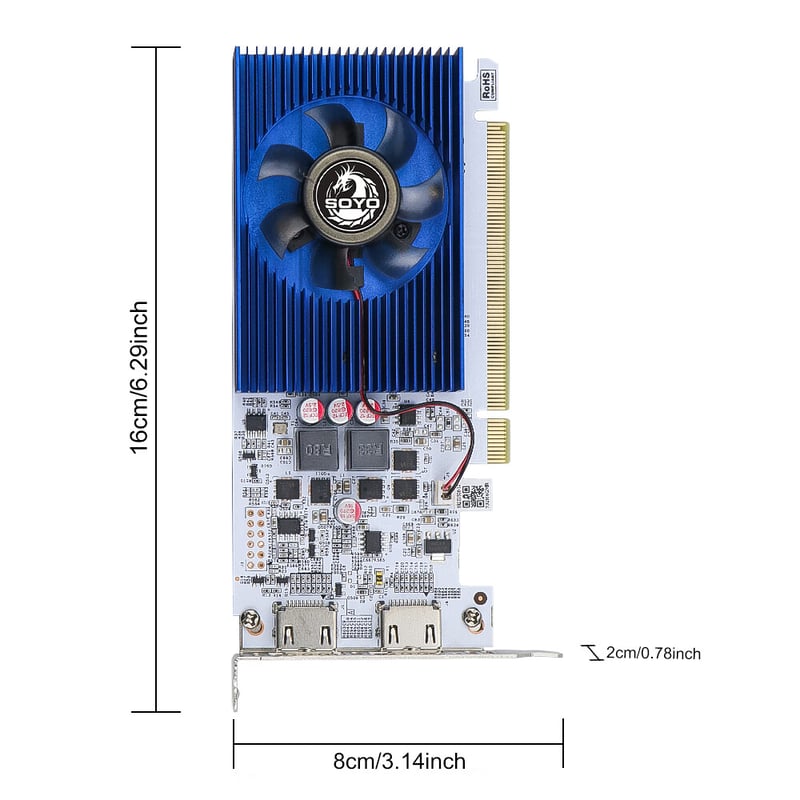 Meijie Fire Dragon GT730 4GB