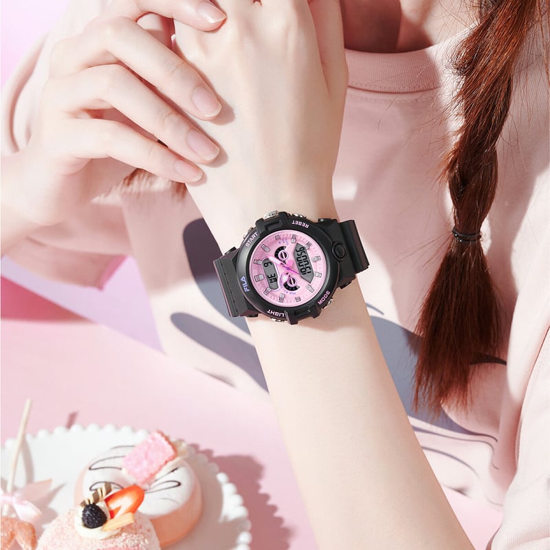 FILA Sweet Cool Chocolate Style Student Watch for Exams