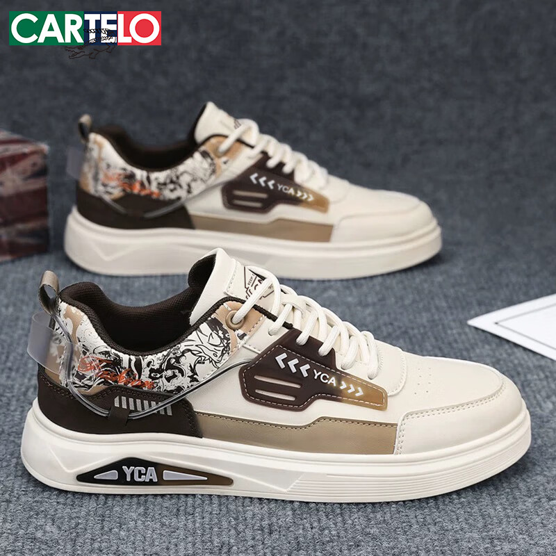 CARTELO Men's Leather Sneakers 2025