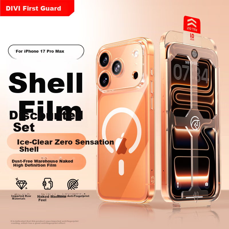 DIVI IPhone 17 Pro Case - Ice-clear MagSafe
