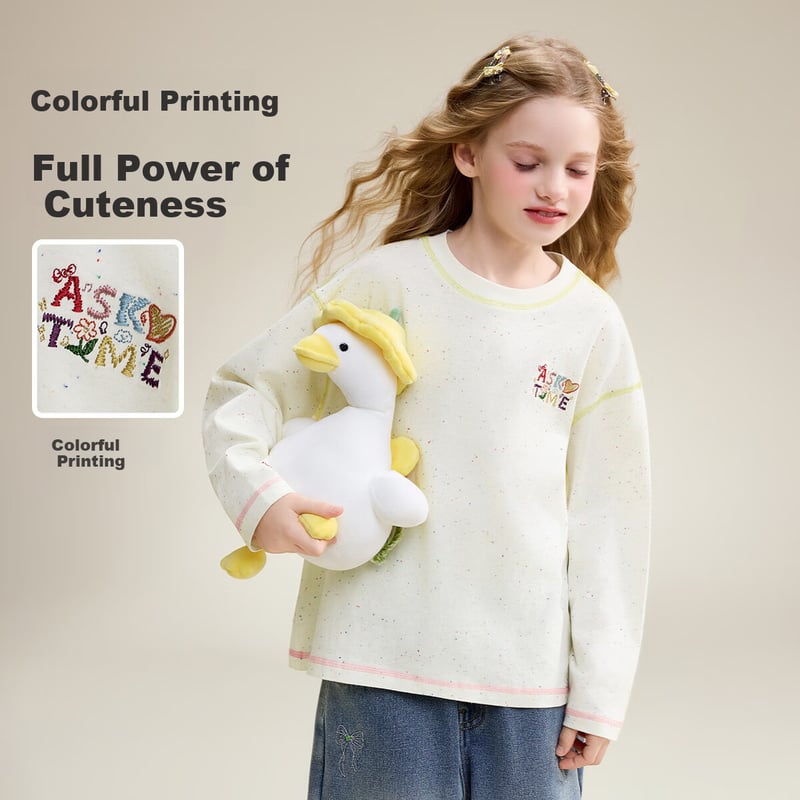 ASK JUNIOR Kids Long-Sleeve T-Shirt