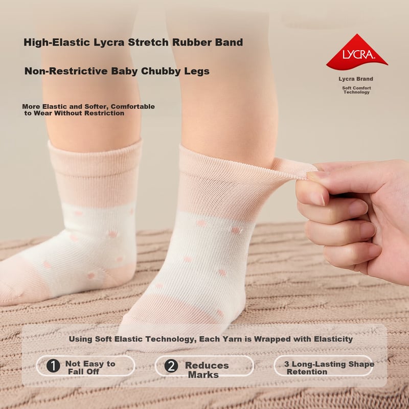 Niduoxiong | Cute Autumn Winter Baby Socks