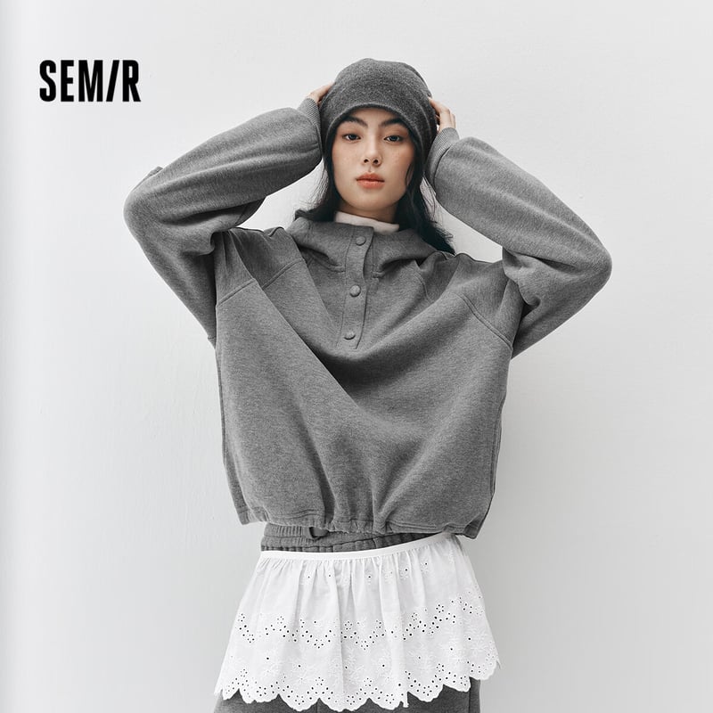 Semir Women's Winter Fleece Hoodie & Pants Set