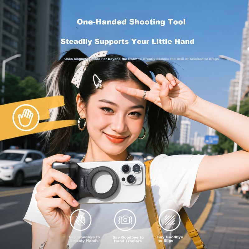 TELESIN QupaiLe Magnetic Phone Stabilizer