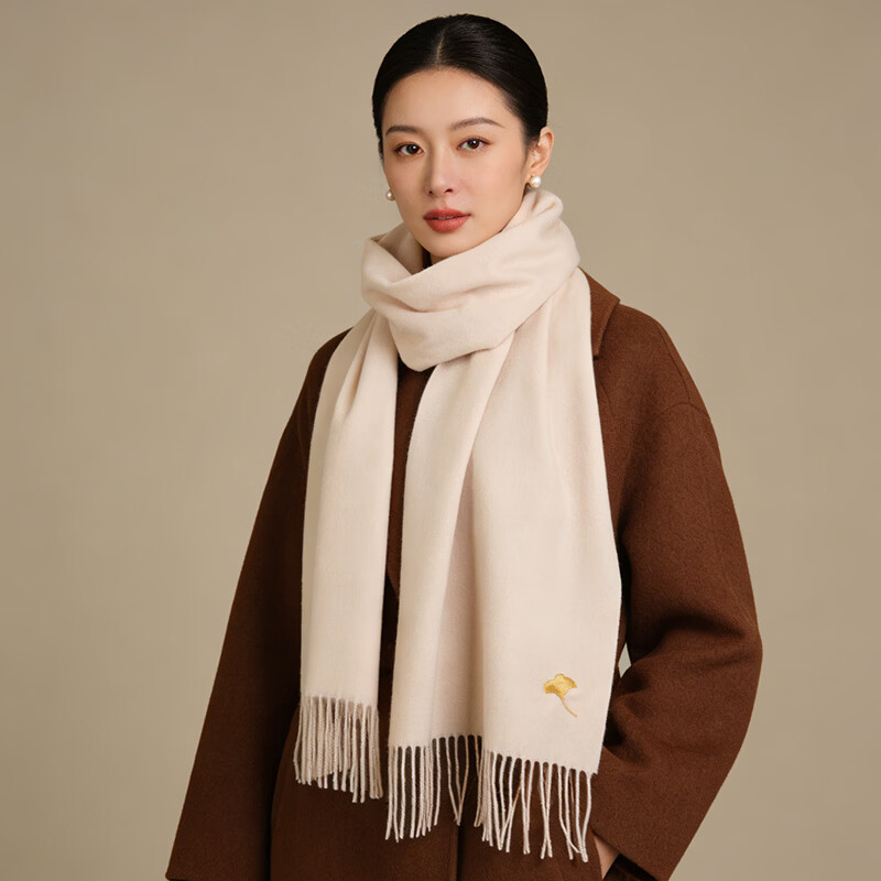 Hengyuanxiang Women's Wool Scarf Autumn Winter Shawl