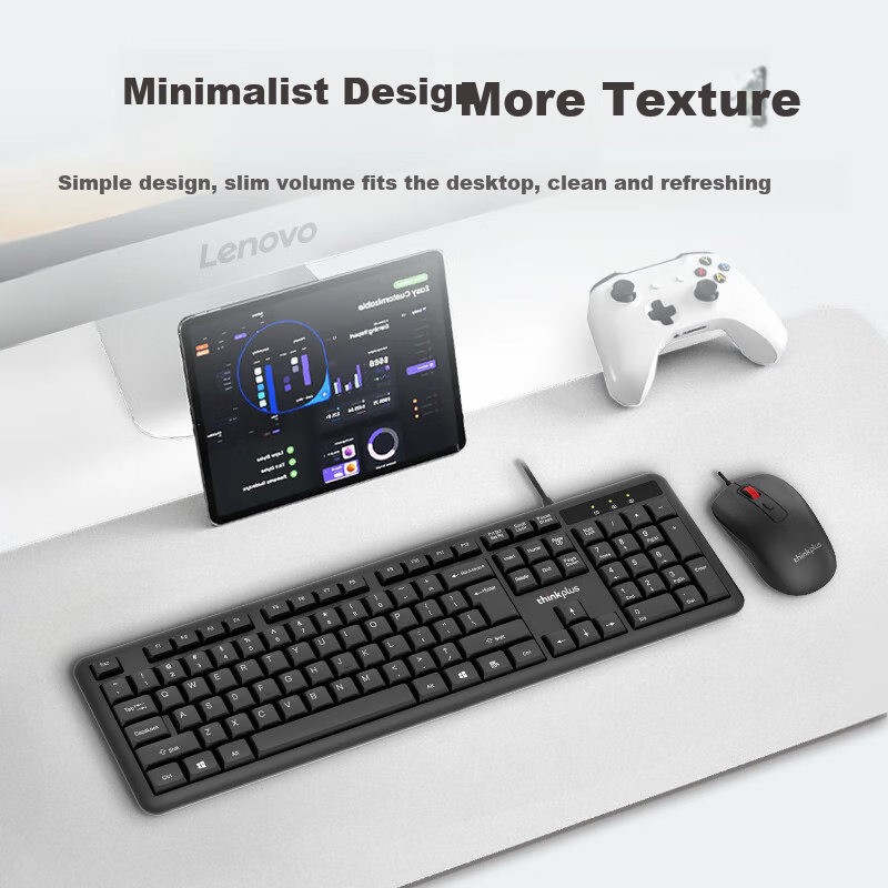 ThinkPlus Lenovo Wired Keyboard & Mouse Combo