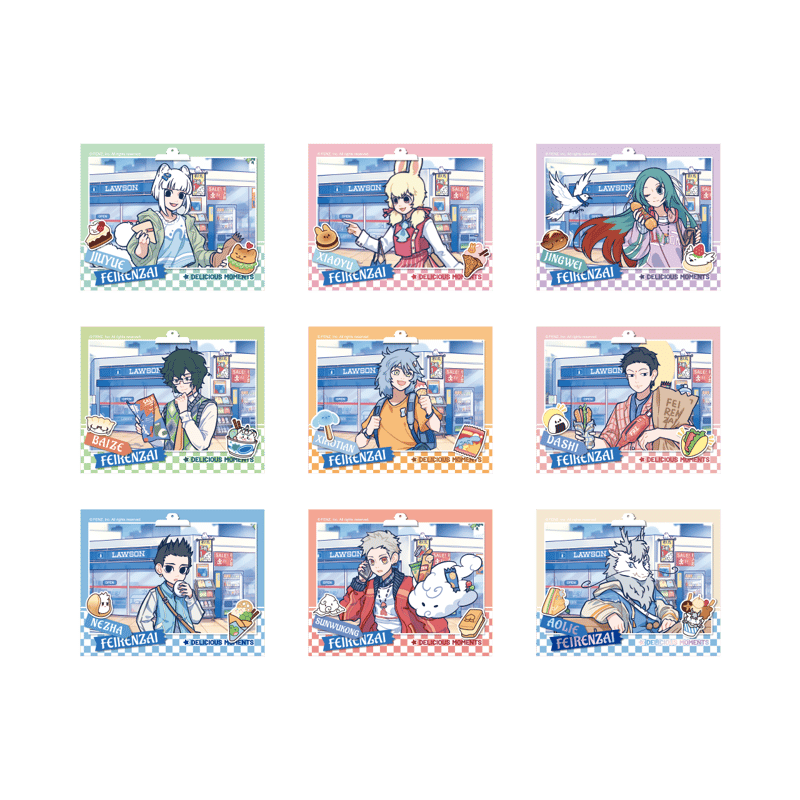 Lawson Non-Human × Time Shop Fake Polaroid Blind Box