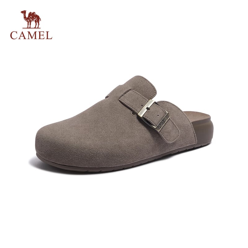 CAMEL Comfortable Gray Slip-On Shoes
