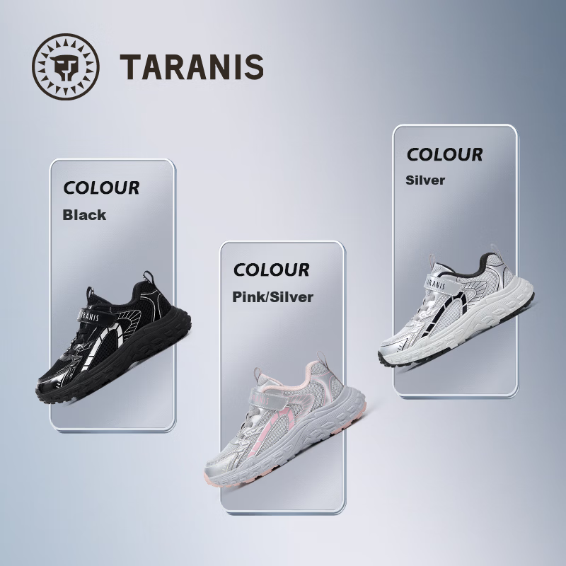 TARANIS Kids Spring Girls' Lightweight Running Shoes