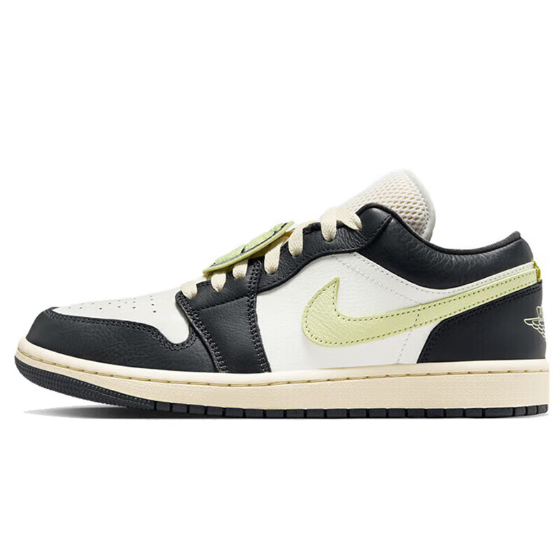 Jordan AJ1 Fluorescent Green Sneakers