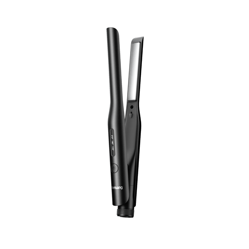 MinHuang Men's Dual-Use Straightener & Curling Iron