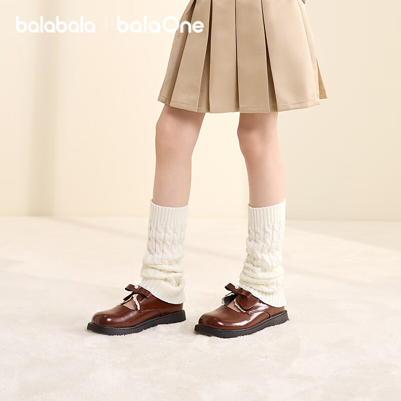 BALABALA Wool Blend Kids Socks for Autumn Winter