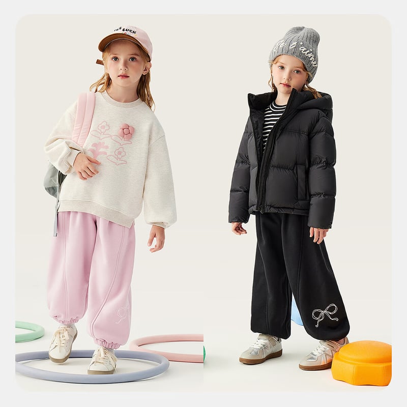 Minibala Kids Winter Fleece Lined Pants