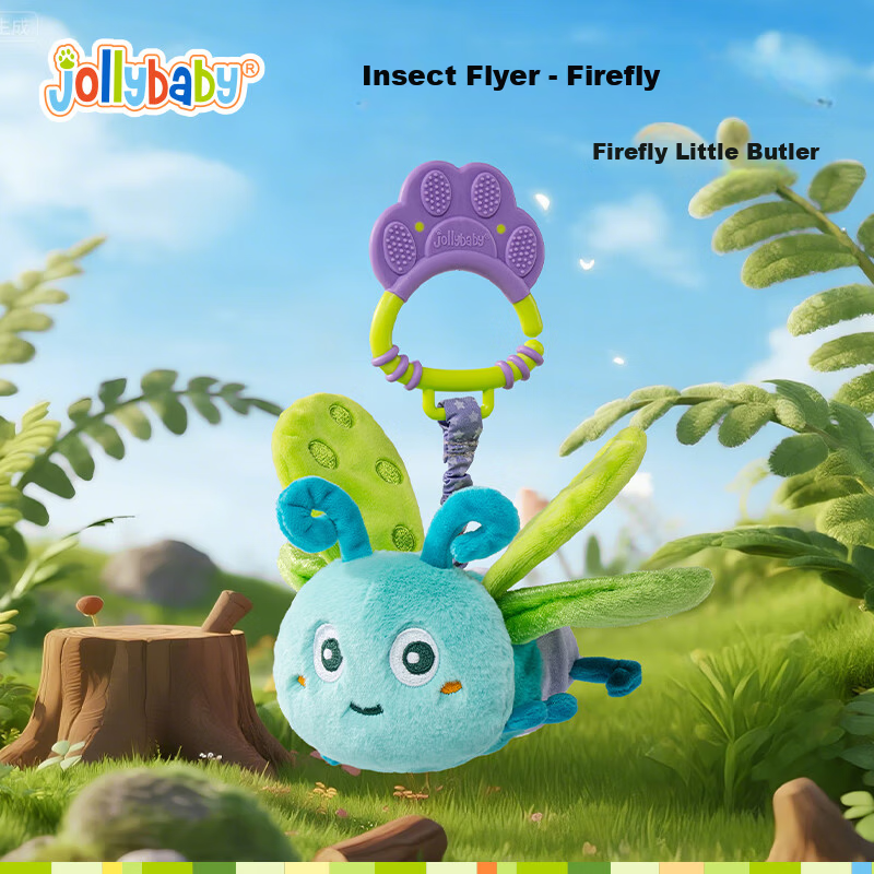 Jollybaby Firefly Plush Doll - Soothing Baby Toy