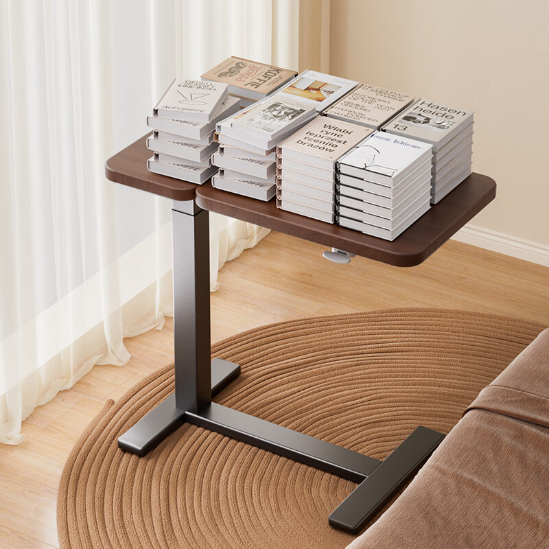 One's Member Rotating Lift Table - Walnut Color